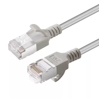 Microconnect V-FTP6A02-schlank Netzwerkkabel Grau 2 m Cat6a U/FTP (STP)