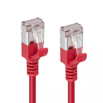 Microconnect V-FTP6A10R-schlank Netzwerkkabel Rot 10 m Cat6a U/FTP (STP)