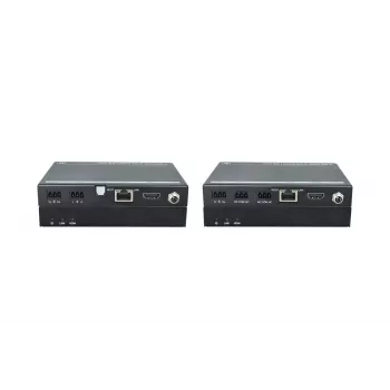 Vivolink VLHDMIEXT416 AV extender AV transmitter & receiver Schwarz