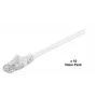 Microconnect V-UTP501WVP Cat5e U/UTP Patchkabel, 1 m, Weiß, 10er-Pack