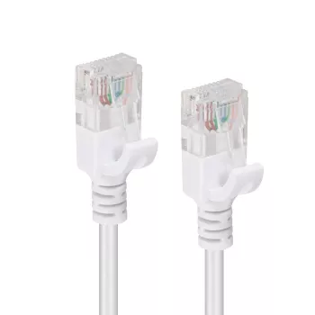 Microconnect V-UTP60015W-schlank Netzwerkkabel Weiß 0,15 m Cat6 U/UTP (UTP)