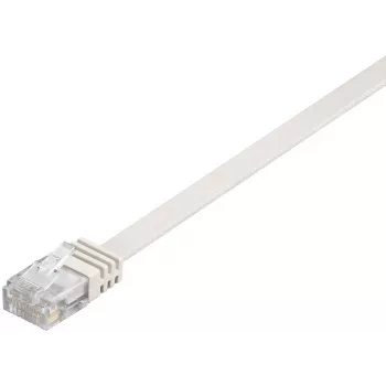 Microconnect V-UTP60025W-FLAT Netzwerkkabel Weiß 0,25 m Cat6 U/UTP (UTP)