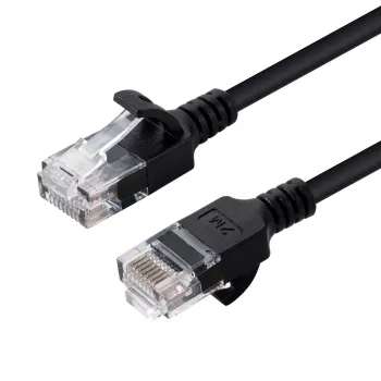 Microconnect V-UTP6005S-schlank Netzwerkkabel Schwarz 0,5 m Cat6 U/UTP (UTP)
