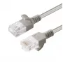 Microconnect V-UTP601-schlank Netzwerkkabel Grau 1 m Cat6 U/UTP (UTP)