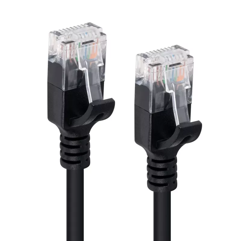 Microconnect V-UTP602S-schlank Netzwerkkabel Schwarz 2 m Cat6 U/UTP (UTP)