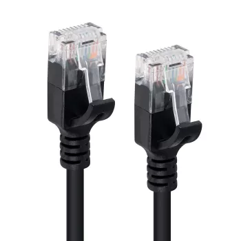 Microconnect V-UTP6075S-schlank Netzwerkkabel Schwarz 7,5 m Cat6 U/UTP (UTP)