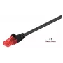 Microconnect V-UTP615SVP Cat6 U/UTP Netzwerk-Patchkabel, 15 m, Schwarz, 5er-Pack
