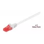 Microconnect V-UTP620WVP Cat6 U/UTP Netzwerk-Patchkabel, 20 m, Weiß, 4er-Pack