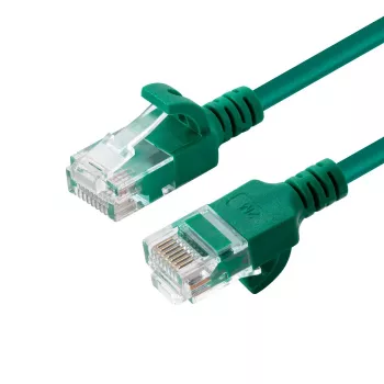 Microconnect V-UTP6A005G-schlank Netzwerkkabel Grün 0,5 m Cat6a U/UTP (UTP)
