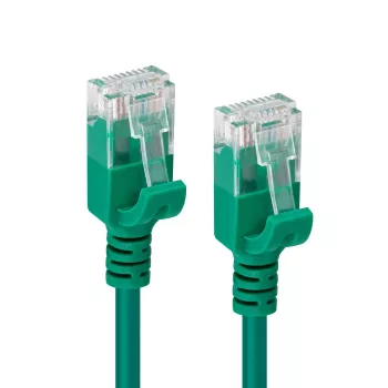 Microconnect V-UTP6A10G-schlank Netzwerkkabel Grün 10 m Cat6a U/UTP (UTP)