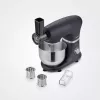 Severin ZB 5592 Gemüseschneider-Aufsatz für Küchenmaschine, 3 Edelstahl-Trommeln
