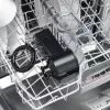 Severin ZB 5592 Gemüseschneider-Aufsatz für Küchenmaschine, 3 Edelstahl-Trommeln