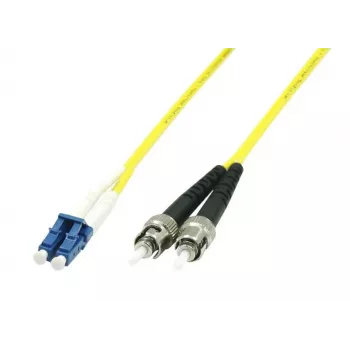 Microconnect FIB411001 InfiniBand/Glasfaserkabel 1 m LC ST Gelb