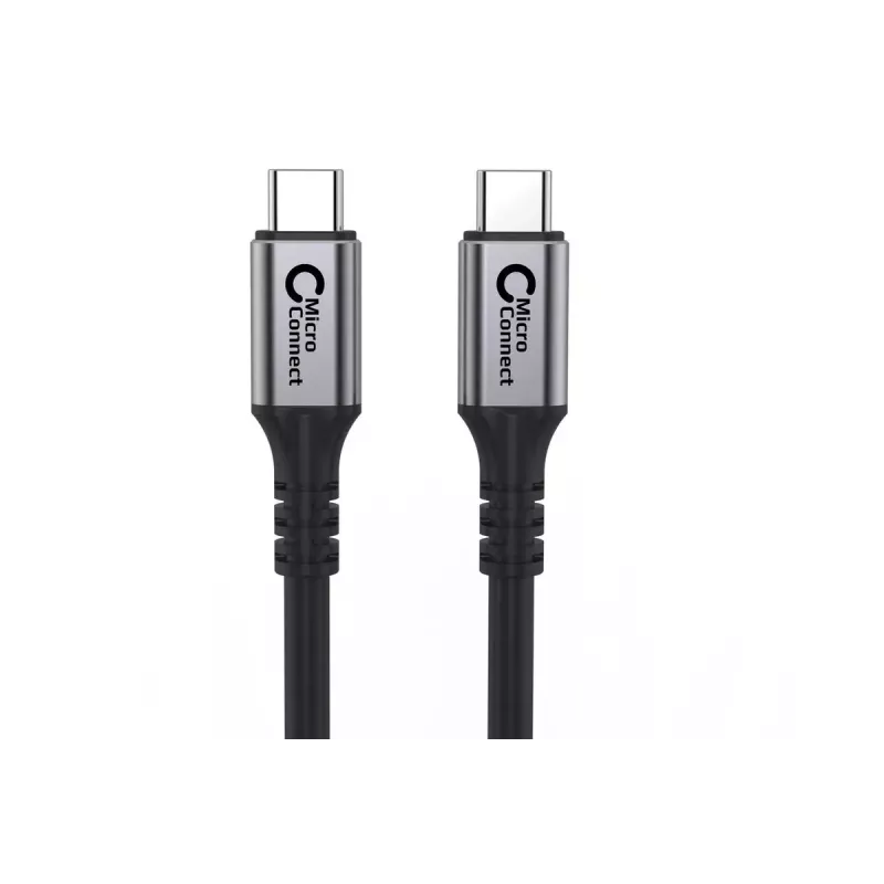 Microconnect USB3.2CC2 USB-Kabel USB 3.2 Gen 2 (3.1 Gen 2) 2 m USB C Schwarz