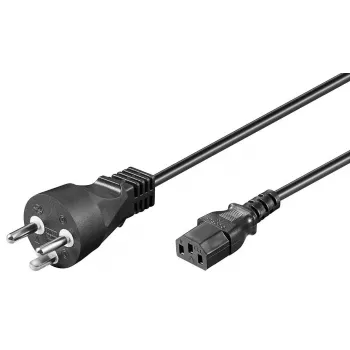 Microconnect PE120430R Stromkabel Schwarz 3 m C13 Kupplung