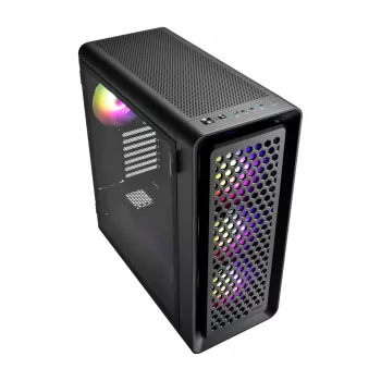 FSP CUT593A Gehäuse Full Tower mITX, mATX, ATX, E-ATX Schwarz ARGB