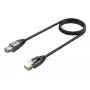 Netzwerkkabel UNITEK C18149AGY03-3M RJ-45 Cat8 3m Schwarz
