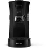 Philips Senseo Select CSA230/69 Kaffeepadmaschine, Heißwasserauslass, One Touch, Schwarz