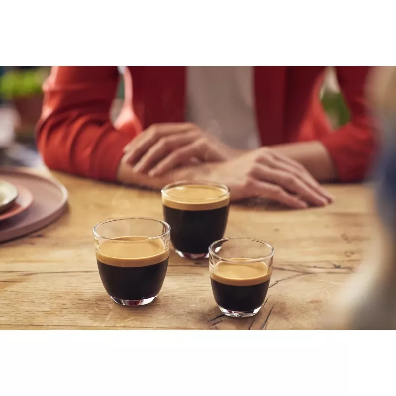 Philips Senseo Select CSA230/69 Kaffeepadmaschine, Heißwasserauslass, One Touch, Schwarz