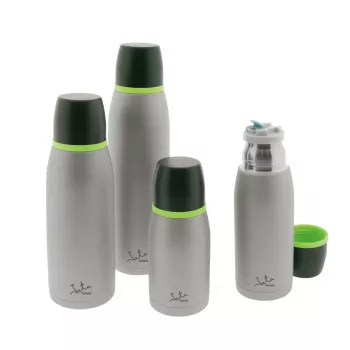Isolierflasche JATA Termo 1 L Schwarz Grün Grau
