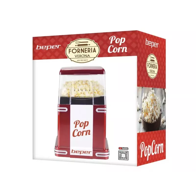 Beper 90.590Y Party Line Popcornmaschine