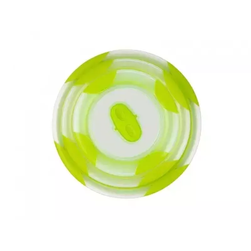 Oursson BS2981RD/GA Salatschüssel-Set aus Keramik, Grüner Apfel