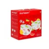 Oursson BS4781RC/GA Keramik-Salatschüssel-Set, Grüner Apfel