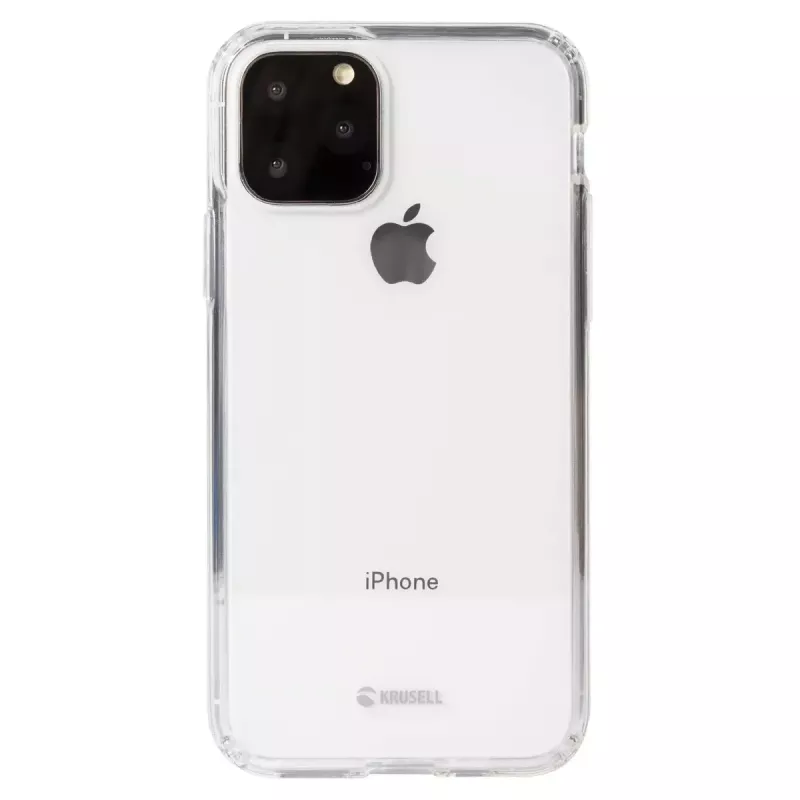 Krusell Kivik Cover für iPhone 11 Pro Max, transparent