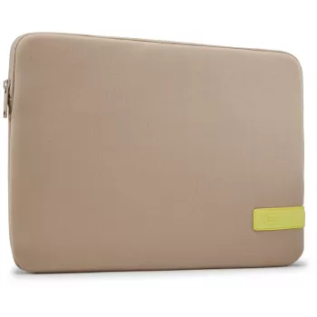 Case Logic Reflect REFPC-114 Plaza Taupe/Sun-Lime 35,6 cm (14 Zoll) Sleeve-Tasche