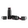 Isolierflasche JATA HTER2175 0,75 L Schwarz