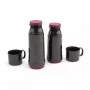 Isolierflasche JATA HTER2175 0,75 L Schwarz