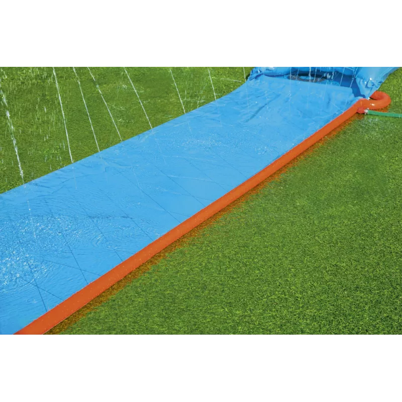 Garten-Wasserrutsche Bestway H2OGO! Tsunami Splash Ramp Single Slide 4,88 m