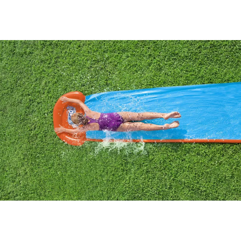 Garten-Wasserrutsche Bestway H2OGO! Tsunami Splash Ramp Single Slide 4,88 m