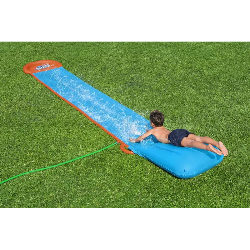 Garten-Wasserrutsche Bestway H2OGO! Tsunami Splash Ramp Single Slide 4,88 m