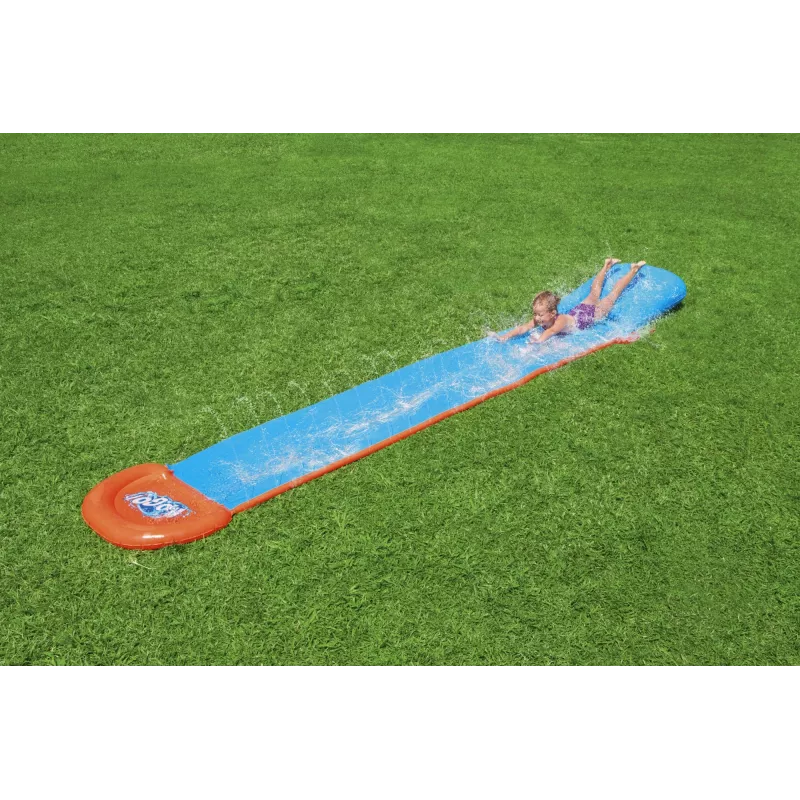Garten-Wasserrutsche Bestway H2OGO! Tsunami Splash Ramp Single Slide 4,88 m