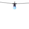 Denver SLP-510 Smarte LED-Partylichterkette, 10 Glühbirnen, 9 m, WLAN, RGB, IP65