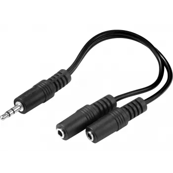 Audio-Splitter Sandberg MiniJack 1->2 502-16