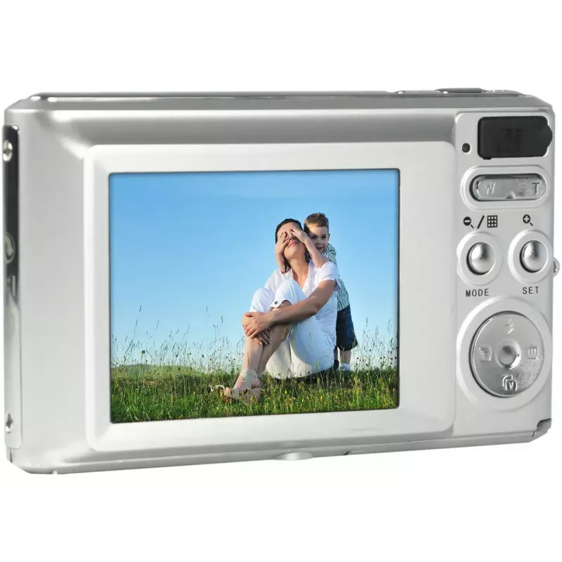 AgfaPhoto Realishot DC5500 Kompakt-Digitalkamera, 24 MP CMOS, 2,4" LCD, silber (DC5500 SL)