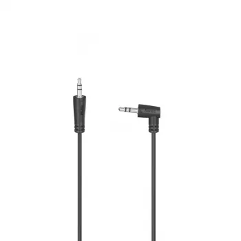 Audiokabel Hama 00205285 0,5 m 3,5 mm Stecker auf Stecker Schwarz