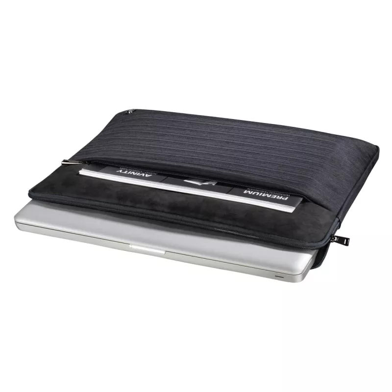 Hama 00185660 Tayrona Laptop-Sleeve 35,8 cm (14,1 Zoll), Dunkelgrau