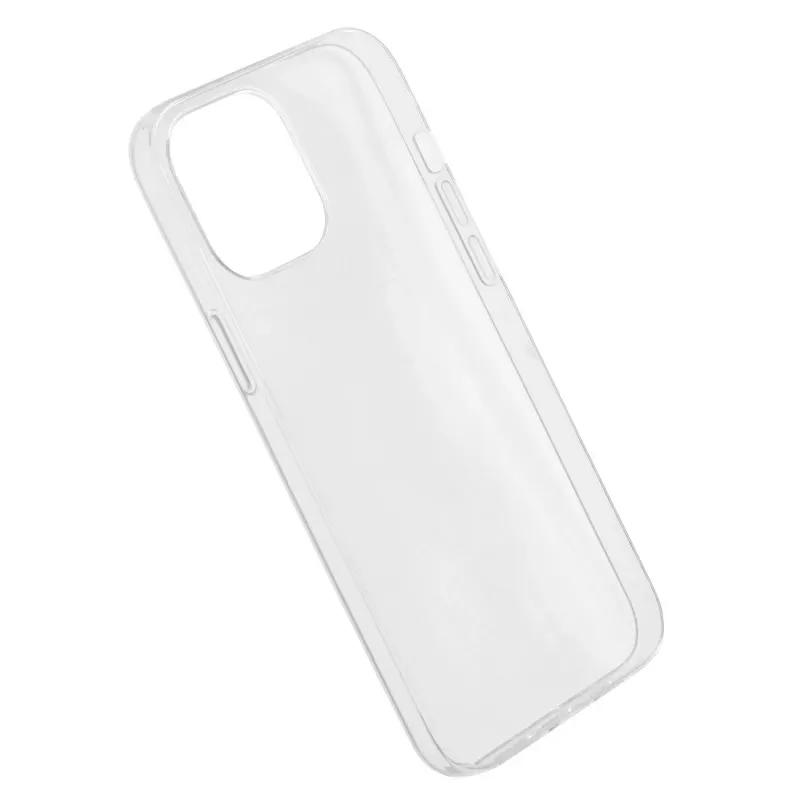Hama 00196981 Crystal Clear Cover für Apple iPhone 13 Pro Max, 17 cm (6,7 Zoll), TPU, Transparent