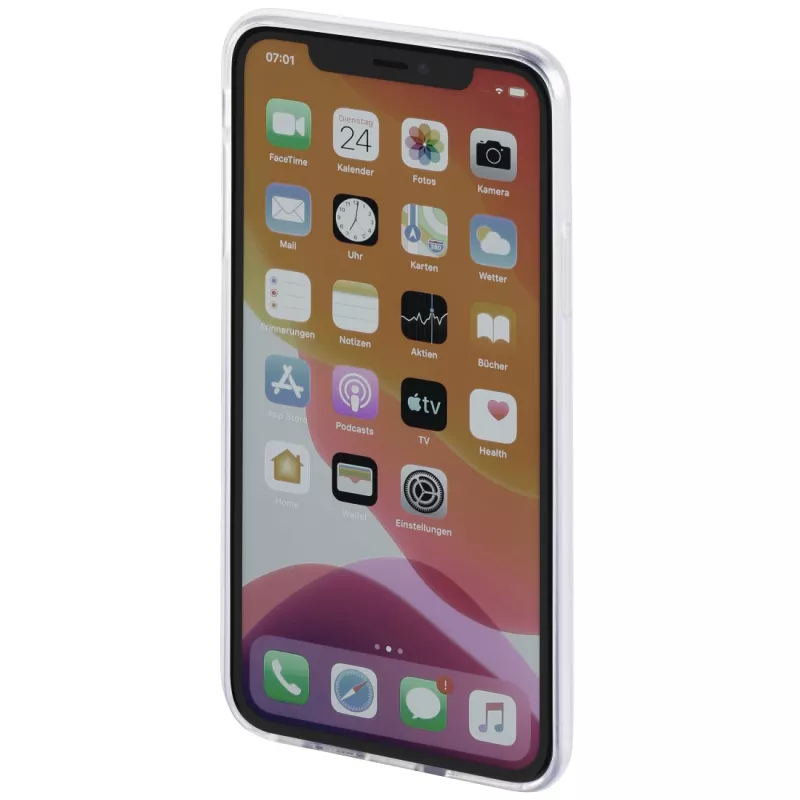 Hama 00188839 Crystal Clear Cover für Apple iPhone 12 Pro Max, 17 cm (6,7 Zoll), TPU, Transparent