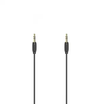 Hama 00205263 3,5-mm-Audiokabel Stecker auf Stecker 3 m Schwarz