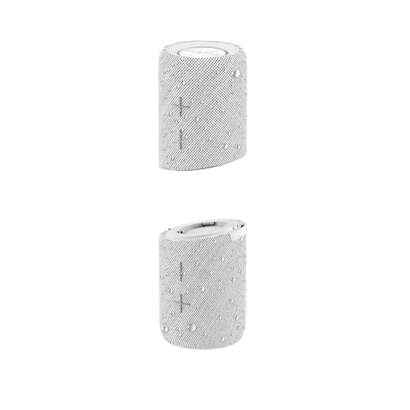 Hama Twin 3.0 Stereo tragbarer Lautsprecher Weiß 30 W