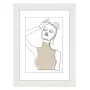 Multi-Bilderrahmen Hama Copenhagen Weiß Glas MDF 270x570 mm