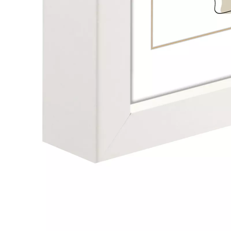 Multi-Bilderrahmen Hama Copenhagen Weiß Glas MDF 270x570 mm
