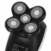 Manta HS-01BK Shavio Kopf- und Bartrasierer-Set, schwarz/chrom