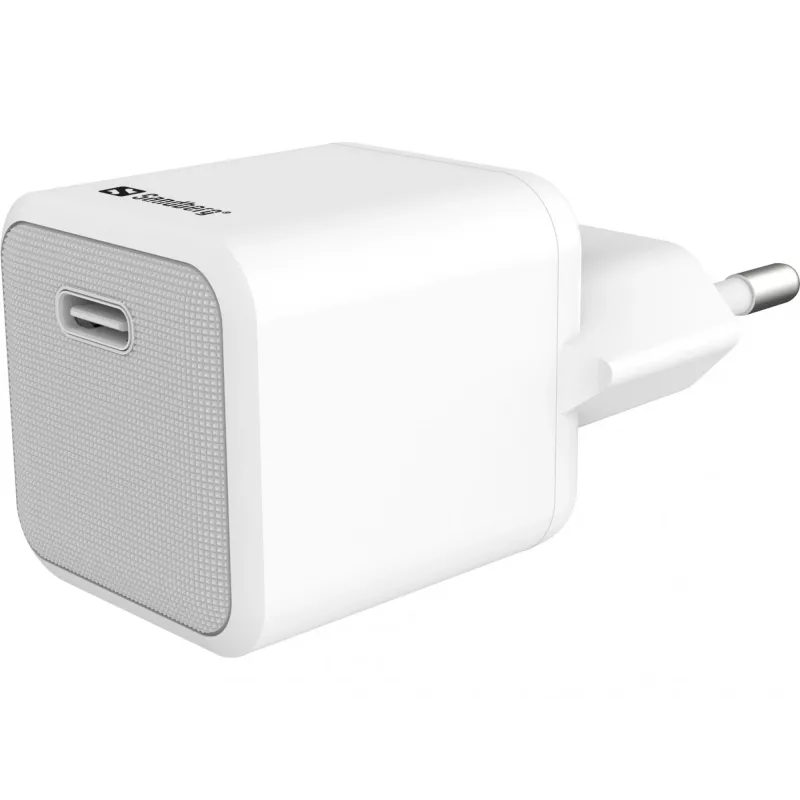 Sandberg USB-C 20W Ladegerät Indoor AC 1M Kabel Schnellladung