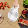 Zelmer ZHM2459S Handmixer mit Drehschüssel, 700 W, weiß