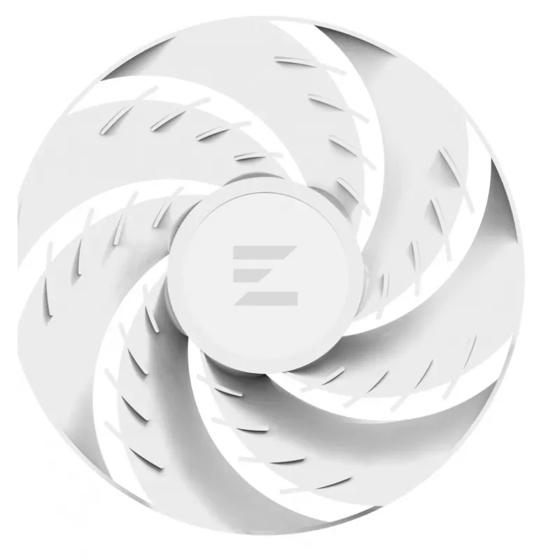 120mm ARGB Gehäuselüfter ZALMAN ZM-AF120R ARGB Weiß — 120mm, ARGB-Beleuchtung, weißer Rahmen